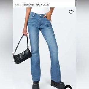 Princess Polly interlaken denim jeans